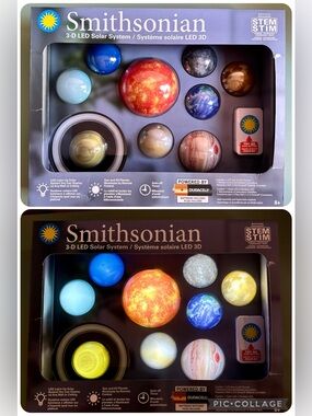 Smithsonian 3-D LED Solar System